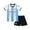 Arg-White, variant on Argentine Youth Boys Soccer Jerseys Outdoor Sports Kid Activewear Training Short Sleeve Kit Shirt Shorts Set, Blue M