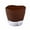 Brown, variant on Self Watering Planter African Violet Pots Plastic White Flower Plant Pot with Wick Rope for All House Plants Flowers Herbs PP Partition Layer Detachable Planter Pot for Garden