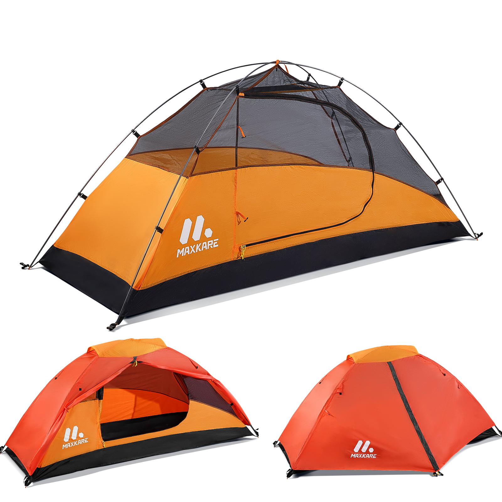 4 Person Easy Pop Up Tent Waterproof Automatic Setup 2 Doors 