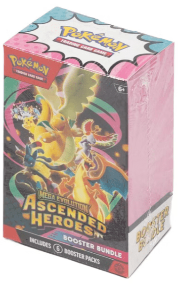 Pokemon TCG: Mega Evolution - Ascended Heroes Booster Bundle! (QTY 2)