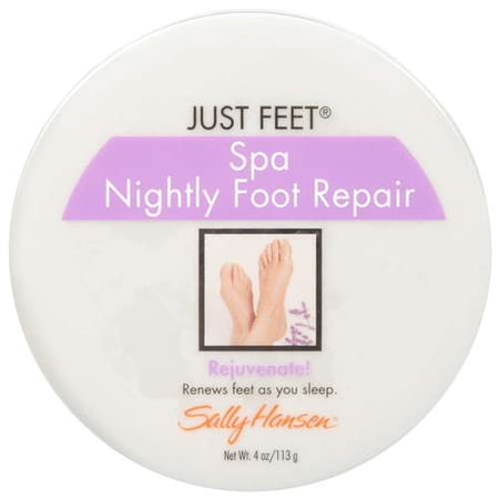 Sally Hansen Just Feet Nightly Spa Foot Repair, 4 oz