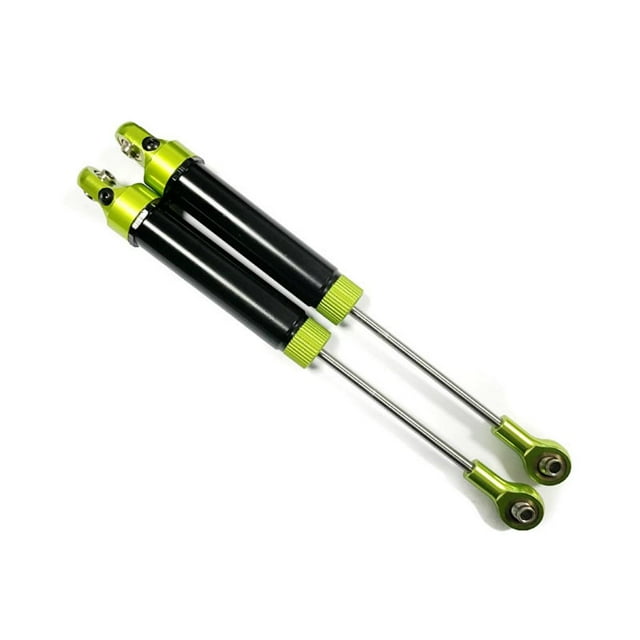 Amortiguador trasero delantero Bewildely de aleación de aluminio para coche 1/10 LOSI Baja Verde