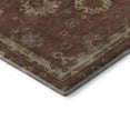 thumbnail image 3 of Addison Rugs Mayfield Premium Machine Washable Traditional Global Paprika Round Rug, 8' x 8', 3 of 6