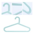 thumbnail image 3 of REGALWOVEN 20 Pack Pants Hangers,  Plastic Hangers, Durable Space Saving Clothes Hangers for Clothing, Closet, Coats, Shirts, Pants, or Jeans Blue, 3 of 6