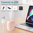 thumbnail image 3 of Boreal Craft Portable Small Humidifier USB Personal Desktop Humidifier For Car Room Bedroom Humidifiers Warm And Cold Mist Guitar Humidifiers Pack Must Have Gadgets for Bedroom Smart Small Large Room, 3 of 6