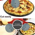 thumbnail image 3 of Advancent Rebanadora de rodillos para Pizza, portátil, reutilizable, ergonómico, lavable, de mano, para el hogar, restaurante, panadería, rueda Herramientas y accesorios para hornear 1 PC Advancent JJ17906-00B, 3 of 6