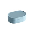 thumbnail image 2 of Naiovety Caja de almacenamiento de cepillos, estuche portátil impermeable a prueba de polvo, contenedor, accesorio de ducha para baño al aire Cocina y Comedor Azul, 2 of 6