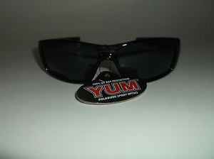 Yum Men's Polarized Sunglasses, Black