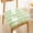 Green, variant on Faux Rabbits Fleece Insulated Seat Cushion, 17.7x17.7 inch Thickened Plushy Pad Seat Cushion, Suitable for Office Long-Sitting