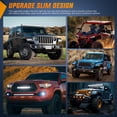 thumbnail image 3 of Nilight 31 Inch Waterproof Slim LED Light Bar 78 LED Single Row Spot Flood Combo for 4x4 Trucks SUV ATV UTV, 3 of 7