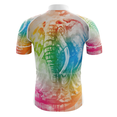 thumbnail image 2 of Tie Dye Elephant Men's Cycling Jersey - 3XL, 2 of 3