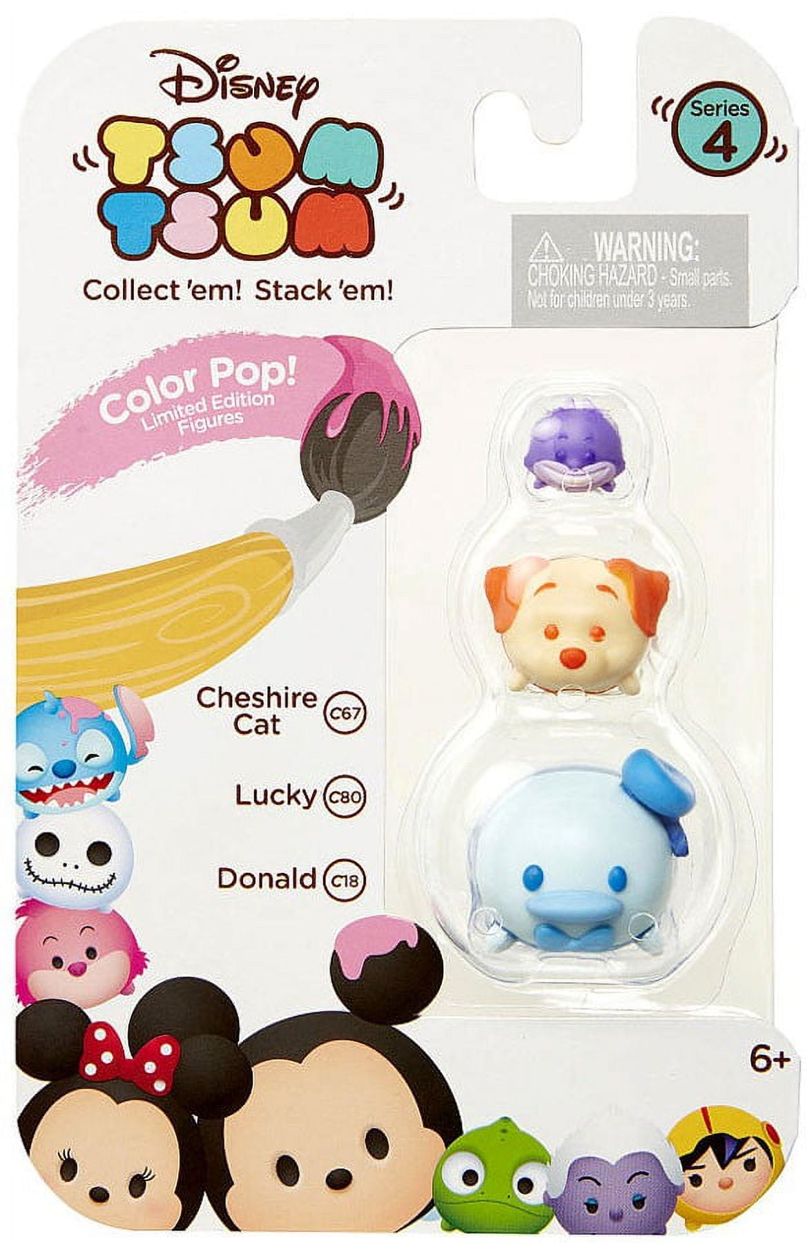 Disney Tsum Tsum Series 4 Color Pop! Dumbo, Donald & Jiminy