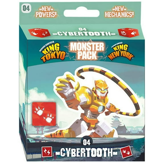 King of Tokyo: Monster Pack #4: Cybertooth - Expansion Pack