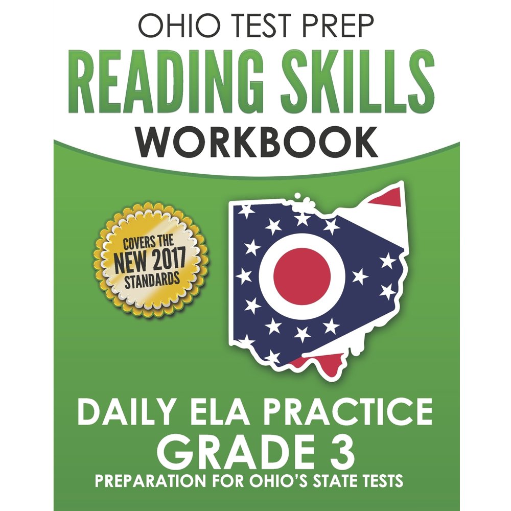 Ohio Test Prep Reading Skills Workbook Daily Ela Practice Grade 3 ...