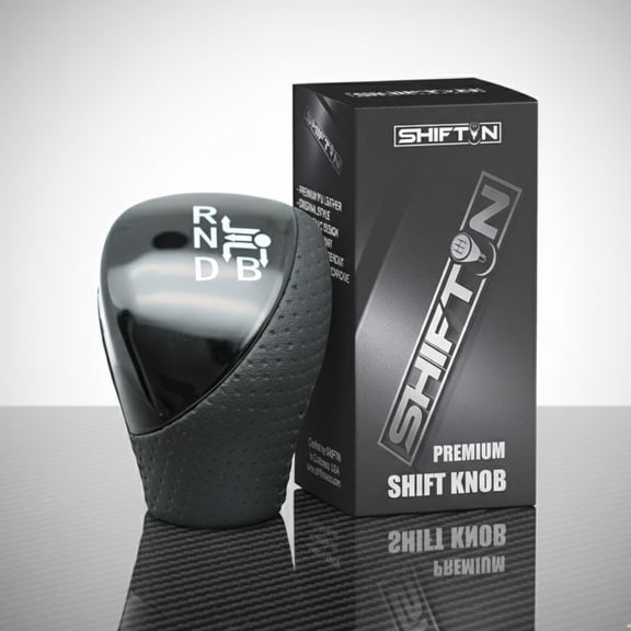 SHIFTIN Large Piano BLack Gear Shift Knob for Toyota Prius Plug-in Hybrid Lexus HS250h