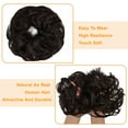 thumbnail image 4 of Youloveit 2PCS Messy Bun Hair Hairpiece Scrunchies Wavy Messy Synthetic Chignon Hairpiece for Women Hair pieceUpdo Bun Extensions, 4 of 8