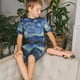 thumbnail image 4 of Balery The Starry Night Conjunto de Pijama Infantil de Manga Corta con Estampado – Ropa de Dormir de Algodón Suave-4X-Large, 4 of 6