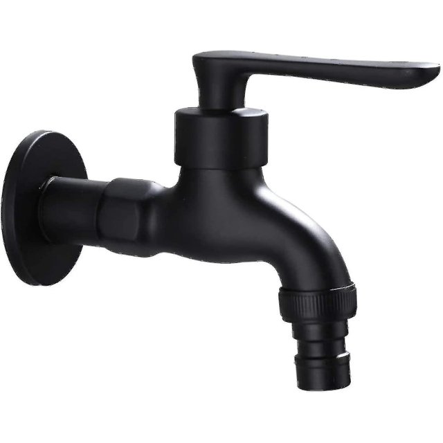 Better-outdoor Garden Faucet Vintage Cold Water Tap With Unique Control Interface (1/2 Inch Outlets - 1/2 Inch Inlets), Suitable For Garden, Washi-kry