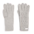thumbnail image 2 of MUK LUKS Women's Cozy Knit Gloves, Grey Heather, OS, 2 of 4
