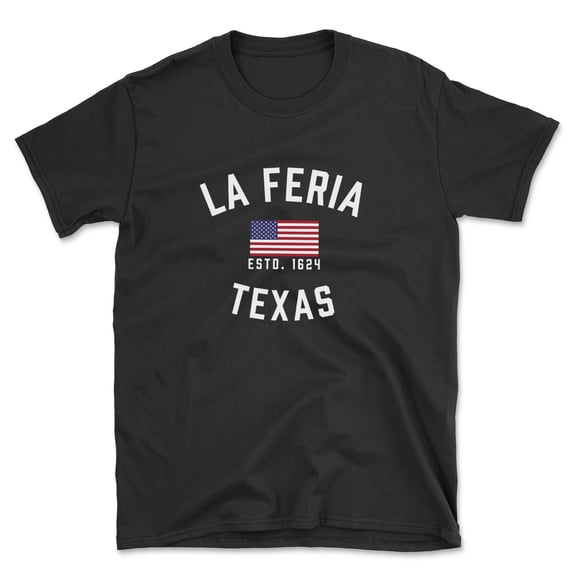 La Feria Texas Patriot Men's Cotton T-Shirt