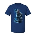 thumbnail image 2 of Wild Bobby, Werewolf Woods in the Night Scary Horror, Pop Culture, Men Graphic Tees, Royal, X-Large, 2 of 3