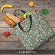 thumbnail image 5 of Easygdp Retro Hippie Groovy Mushroom Bolsa Tote para Mujer, Bolso de Hombro para Trabajo, Playa, Viajes, Compras y Supermercado, 5 of 7