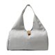 thumbnail image 2 of Bolsa de gimnasio Bolsa de equipaje impermeable Bolsa de viaje Bolsa de lona para entrenamiento de Pilates Fitness Gris claro, 2 of 8