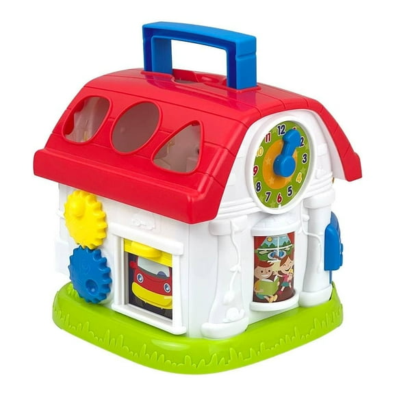 Casa de Actividades Kidz Time Interactiva Geométrica Multicolor