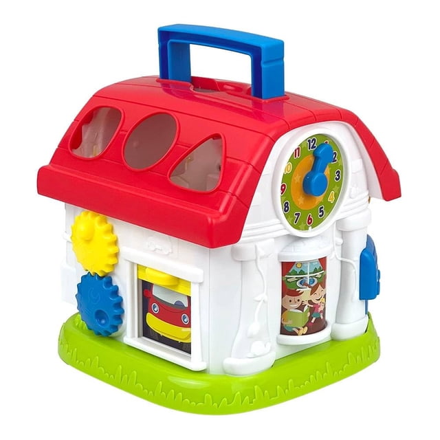 Casa de Actividades Kidz Time Interactiva Geométrica Multicolor