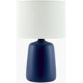 thumbnail image 2 of Livabliss Table Lamps, 16" Elio Traditional Bedside Nightstand Table Lamp for Bedroom Living Room Office, Navy Body with White Shade (16"H x 10"W x 10"D), 2 of 7