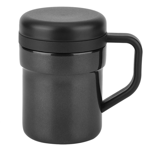 Taza de mezcla eléctrica automática eléctrica para café y leche, taza de enfriamiento con agitación automática, taza de leche inteligente HomeBlack