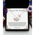 thumbnail image 5 of 47th Birthday Gift Necklace, 47th Birthday Jewelry, Turning 47, necklace For Wife, Sister, Mom, Daughter, Birthday Gift Necklace For 47 Year Old-Luxury Box, 5 of 5