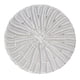 thumbnail image 5 of Cojín de tatami redondo tejido a mano de estilo japonés reutilizable para sala de estar Blanco, 5 of 9