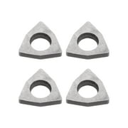 Uxcell 4pcs Carbide Insert Seat Shim BW0803 Turning Tool Accessories Thread Shim Seats for CNC Lathe Turning Tool Holder