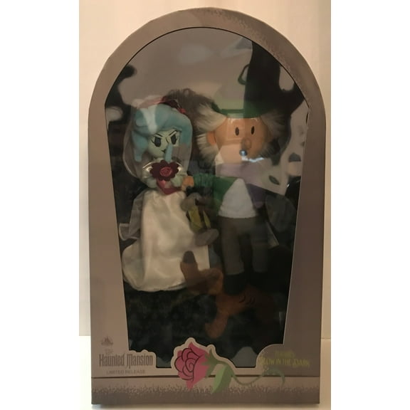 Disney Parks Haunted Mansion Glow Limited Plush Bride Dog Keeper New with Box