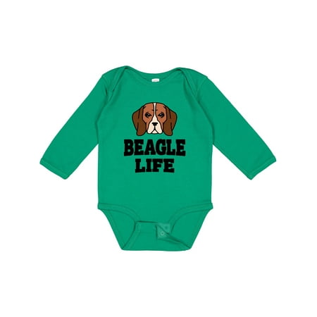

Inktastic Beagle Life Gift Baby Boy or Baby Girl Long Sleeve Bodysuit