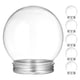 thumbnail image 1 of ColoMX Globo de agua rellenable (6 unidades): Globo de agua de plástico transparente de 270 ml con tapa de rosca. Ideal para manualidades, tarros de dulces y regalos de fiesta., 1 of 8