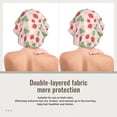 thumbnail image 2 of Disketp Strawberry And Flowers Adjustable Sleeping Hair Cap, Hairband Sleeping Cap Turban, Unisex, Available for Curly and Straight Hair, 2 of 6