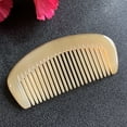 thumbnail image 1 of Lishi Handmade Anti Static Natural Sheep Horn Comb - Professional Detangling Massage Comb, 1 of 5