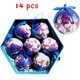 thumbnail image 3 of 14 bolas de árbol de Navidad de 7,5 cm, adornos colgantes, bolas de plástico, decoraciones para el hogar, vacaciones, Navidad, Año Nuevo, regalo, 3 of 5