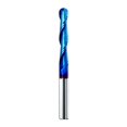 thumbnail image 2 of 2-Flute Tapered Ball Nose End Mills Carbide Cutter Wood Router bit 6.35mm shank, 2 of 7