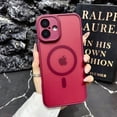 thumbnail image 2 of Ancove Compatible with iPhone 16 Pro Magnetic Case, Upgraded [Full Camera Protection] [Compatible with Magsafe] [Translucent Matte] Shockproof Protective Phone Case Cover,Plum, 2 of 5
