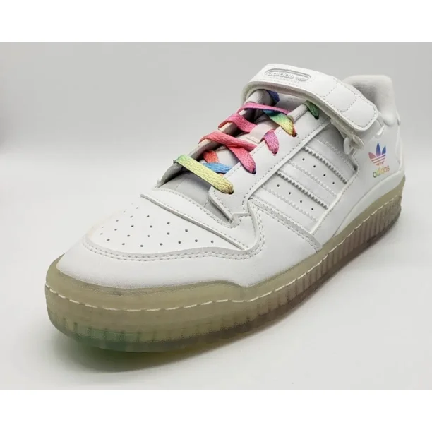 Ad-id-as Originals Forum Low Shoes 'Cloud White Multi-Color' Men's Sz 9 NWOB