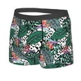 thumbnail image 2 of Wukai Tropical Leaves Print Men’s Underwear Breathable Boxer Briefs,&nbsp;Moisture Wicking & Breathable-X-Large, 2 of 7