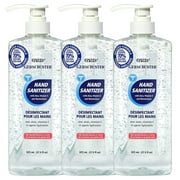 Hand Sanitizer with Aloe (Clear Gel), 825ml (Pack of 3)