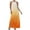 Orange, variant on Dvprdro Women's Summer Dress Fashion Gradient Halter Neck Sleeveless A Line Backless Flowy Casual Loose Beach Sun Long Maxi Dress