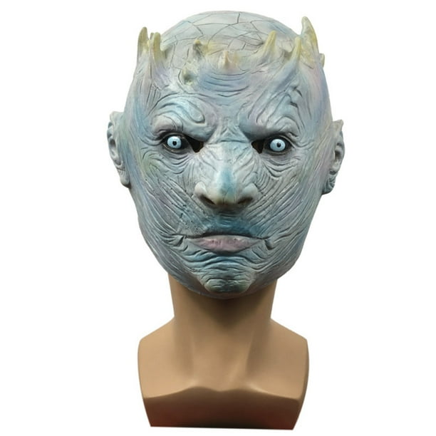 Máscara de látex para cosplay del rey de la noche de Juego de Tronos