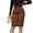 Khaki, variant on Jdlsppl Women's High Waist Skirt Midi Bodycon Side Slit Sexy Winter Pull On Basic Casual Fashion Zip Up Spring Army Green 4-6