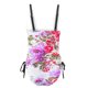 thumbnail image 5 of Tops de Bikini para las Mujeres Patrón Multicolor Impresión Trasera Recorte Sling Traje de Baño, Traje de Baño de Pieza Modesta, 5 of 6