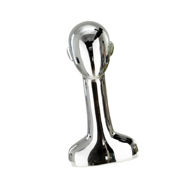 BELOVING Mannequin Head Stand Hat Display Stand Decorative Lightweight Multifunction Holder Hat Rack for Headband Jewelry Home and Straight